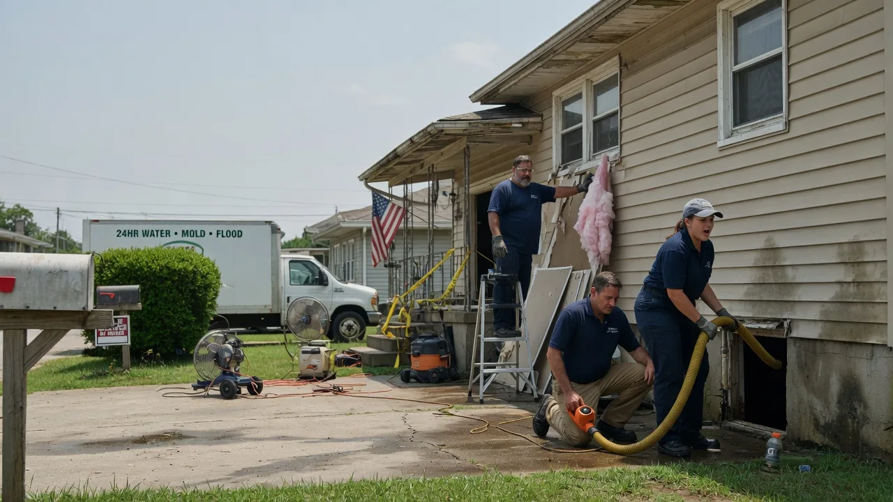 Water Damage Repair in Stoy, IL near me
